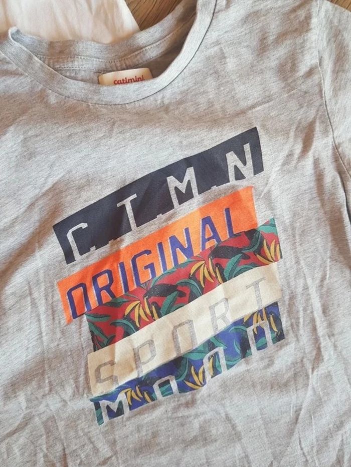 Lot de 2 tee shirts garçon catimini 12 ans - photo numéro 3