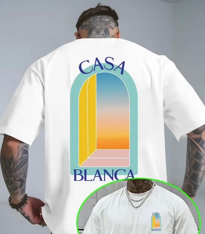Tee shirt Casablanca neuf - photo numéro 3