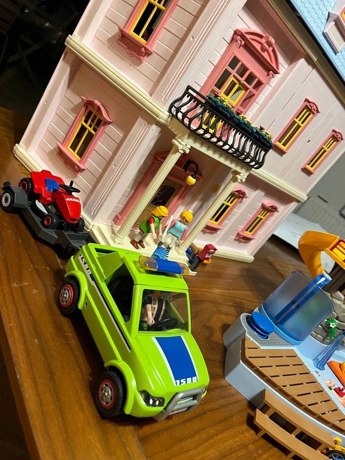 Maison Playmobil piscine voiture - photo numéro 9