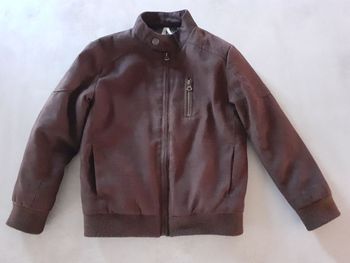 Veste doublée garçon marron 8 ans Orchestra