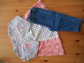 Ensemble 6 mois fille tunique + legging