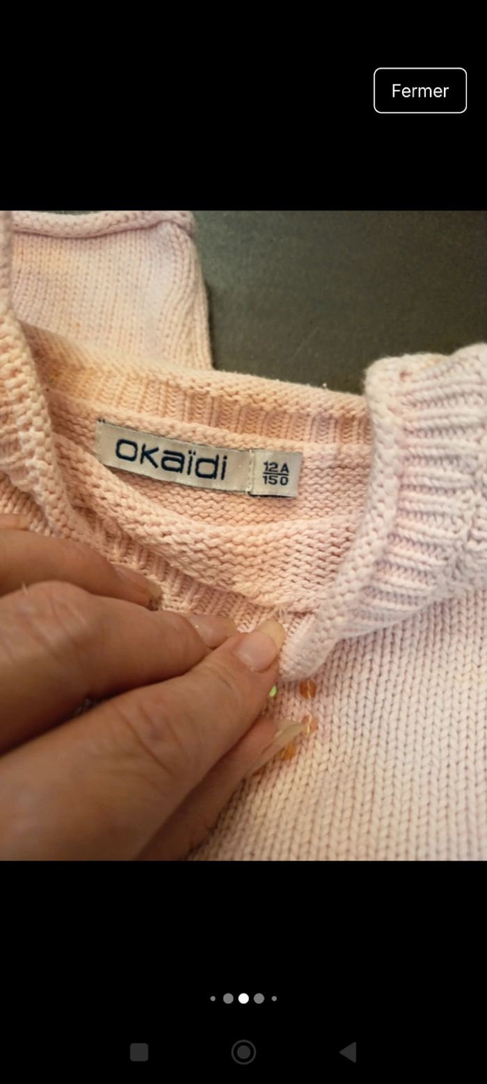 Lot de 3 pulls. Okaidi - photo numéro 5