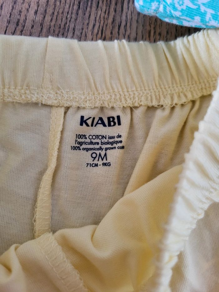 Lot de 2 shorts fille 9 mois - photo numéro 3