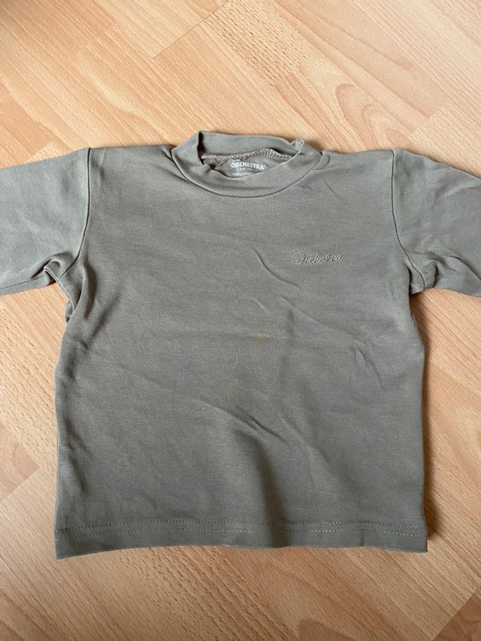 Joli sous-pull marron Orchestra T. 4 ans/104 cm garçon TBE - photo numéro 3