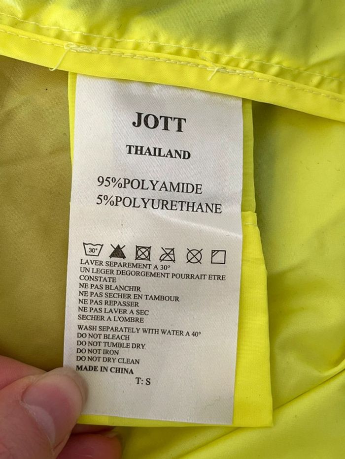 Imperméable long à capuche jaune Jott - photo numéro 11