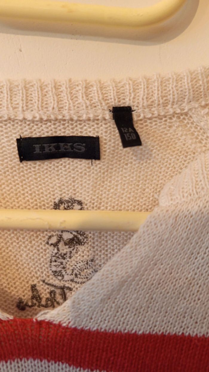 Pull léger IKKS 12 ans - photo numéro 4