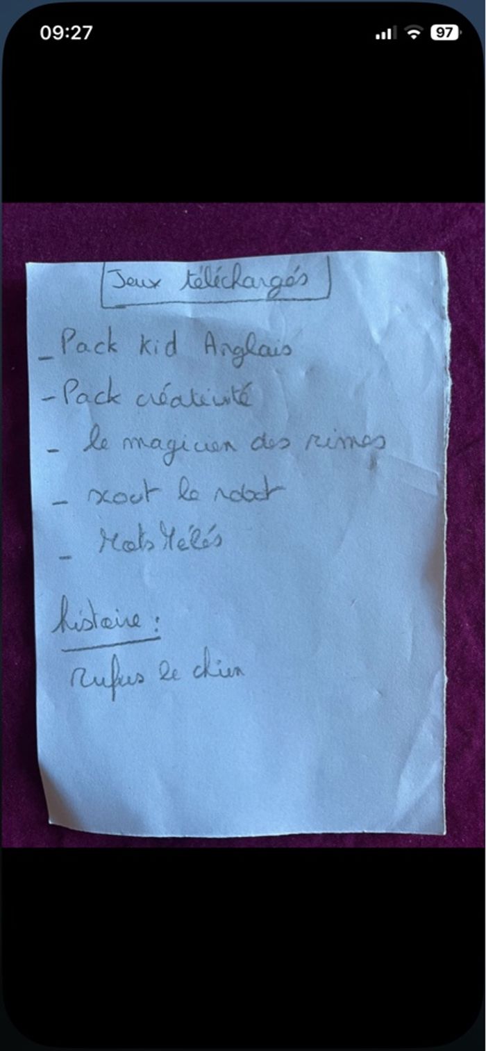 Tablette storio Max vtech - photo numéro 2