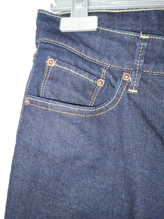 Jeans Levi's demi curve classic rise straight taille 27 bleu foncé - photo numéro 4