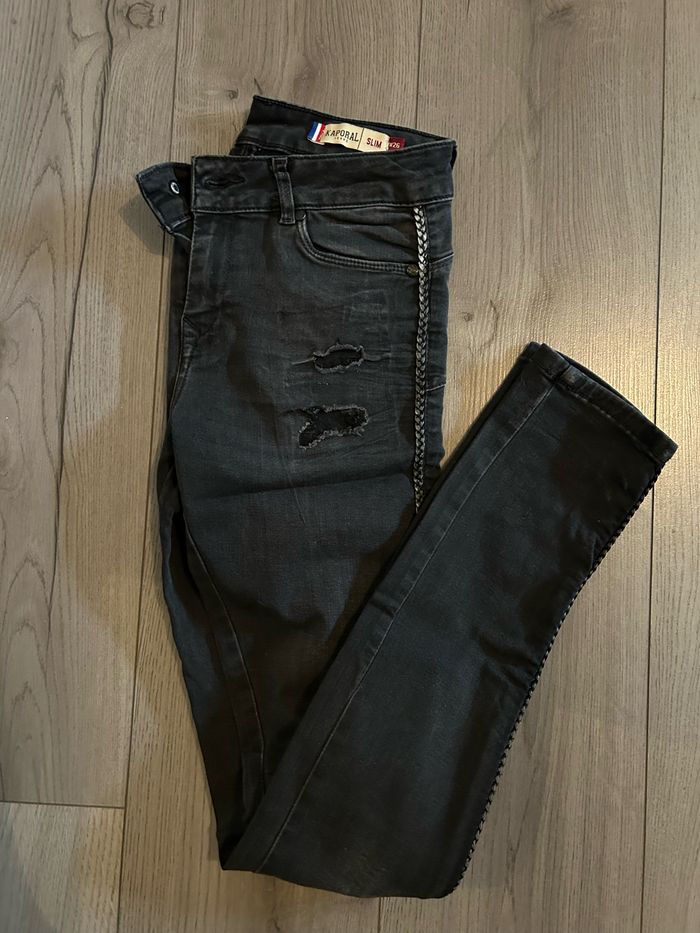 Jeans noir kaporal - photo numéro 3