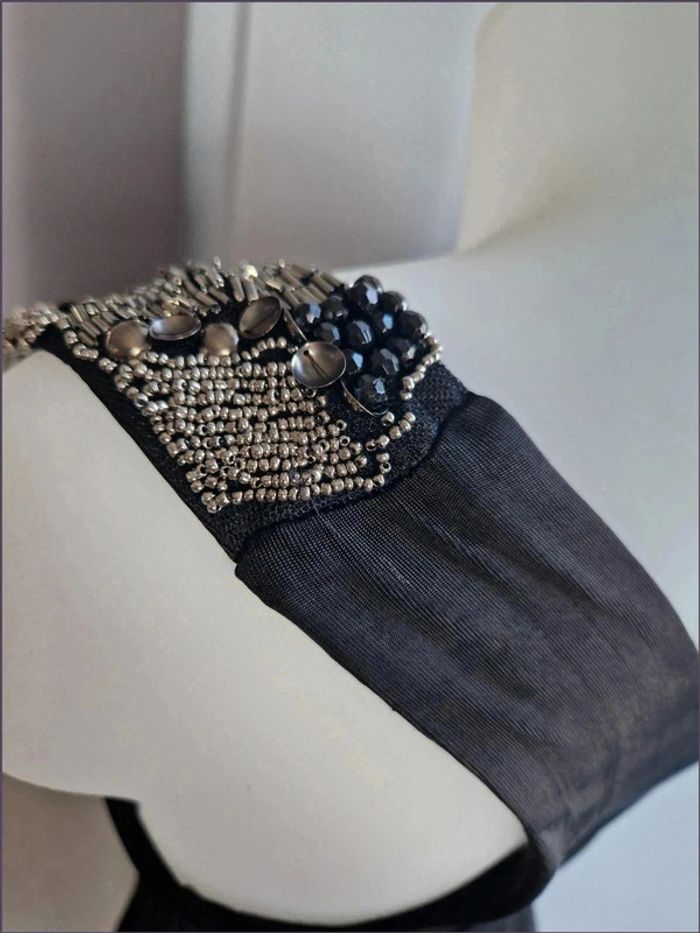Magnifique robe de soirée noire sexy - Taille S - Bitter Sweet - photo numéro 6