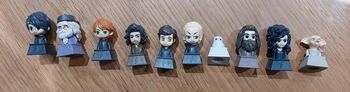 Lot de 7 personnages Wizzis Harry Potter Super U