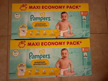 Couches Pampers Premium Protection Taille 3 Neuf