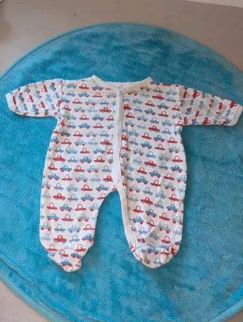 Pyjama bébé 56 cm voiture 🚗
