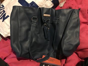 Sac à main bleu