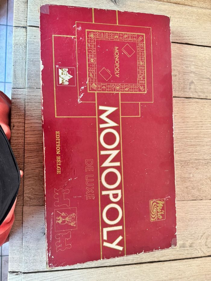 monopoly de luxe jeux miro 1985