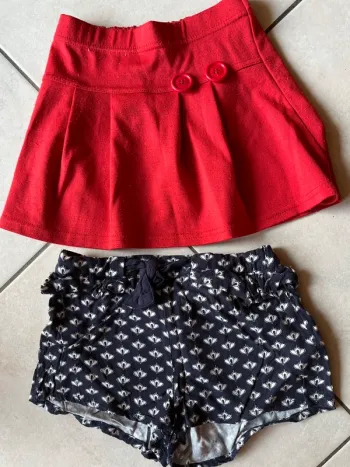 Jupe et short