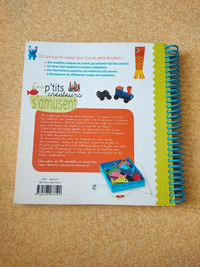 Livre les p'tits créateurs s'amusent dès 6 ans - photo numéro 3