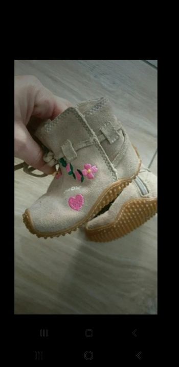 Bottines bébé fille geox 19