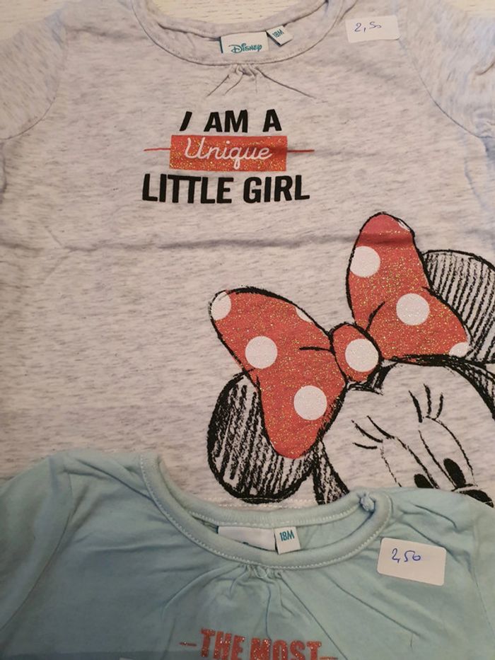 Tee chirt longues manches 5 e au choix - photo numéro 3