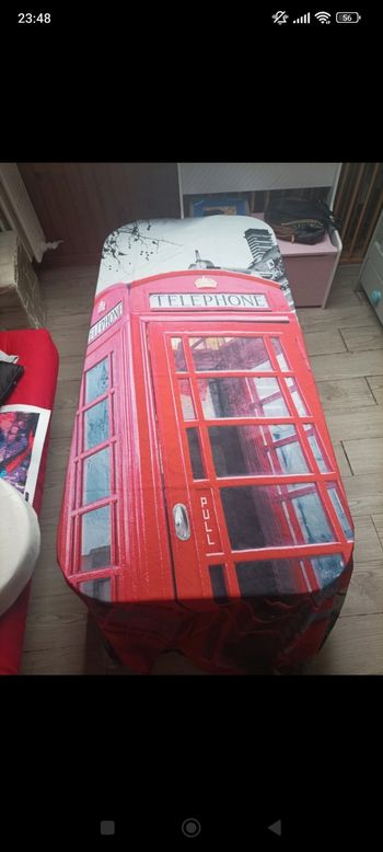 Rideau de chambre thème Londre