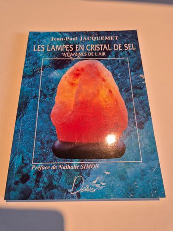 Livre lampes en cristal de sel
