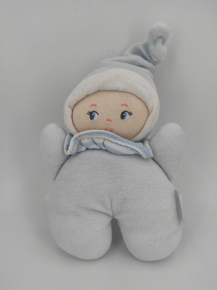 Doudou Hochet Lutin bleu Corolle 2011