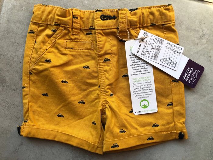 Petit short bébé garçon Kiabi 12 mois 73-76 cm neuf