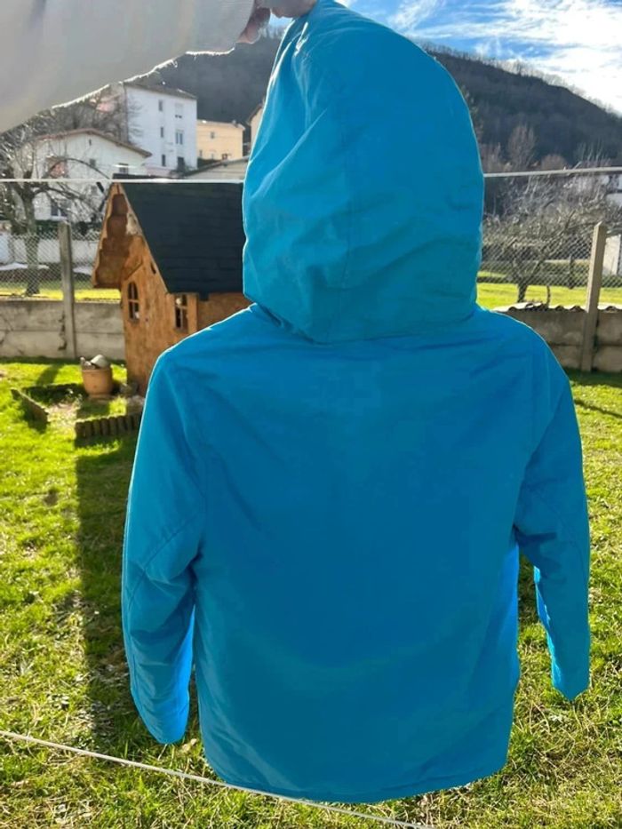 Parka hiver 12 ans bleu Kiabi - photo numéro 2