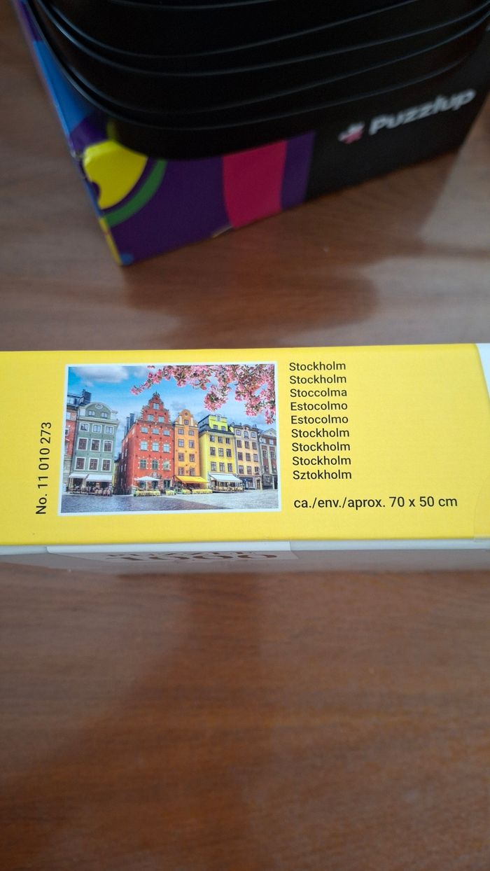 Puzzle 1000 pièces Stockholm - photo numéro 3