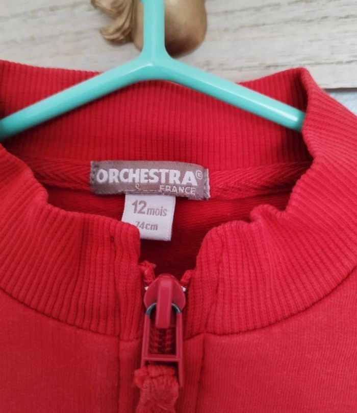 Veste fleur rouge - photo numéro 4