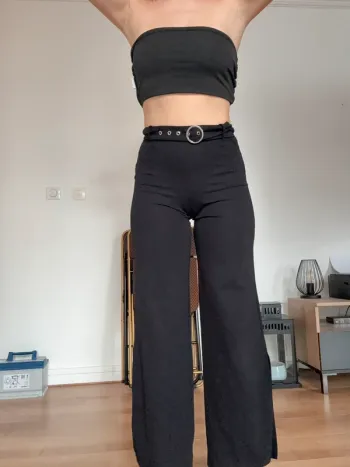 Pantalon noir Bershka