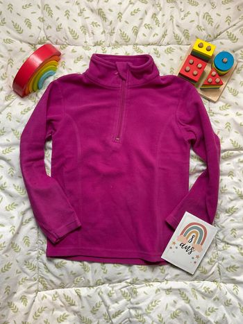 pull en polaire rose 8 ans