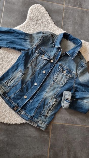 Veste en jean L large ZARA homme 44