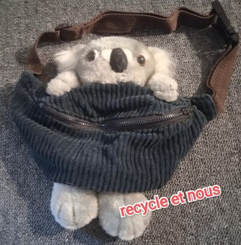 ceinture banane peluche koala