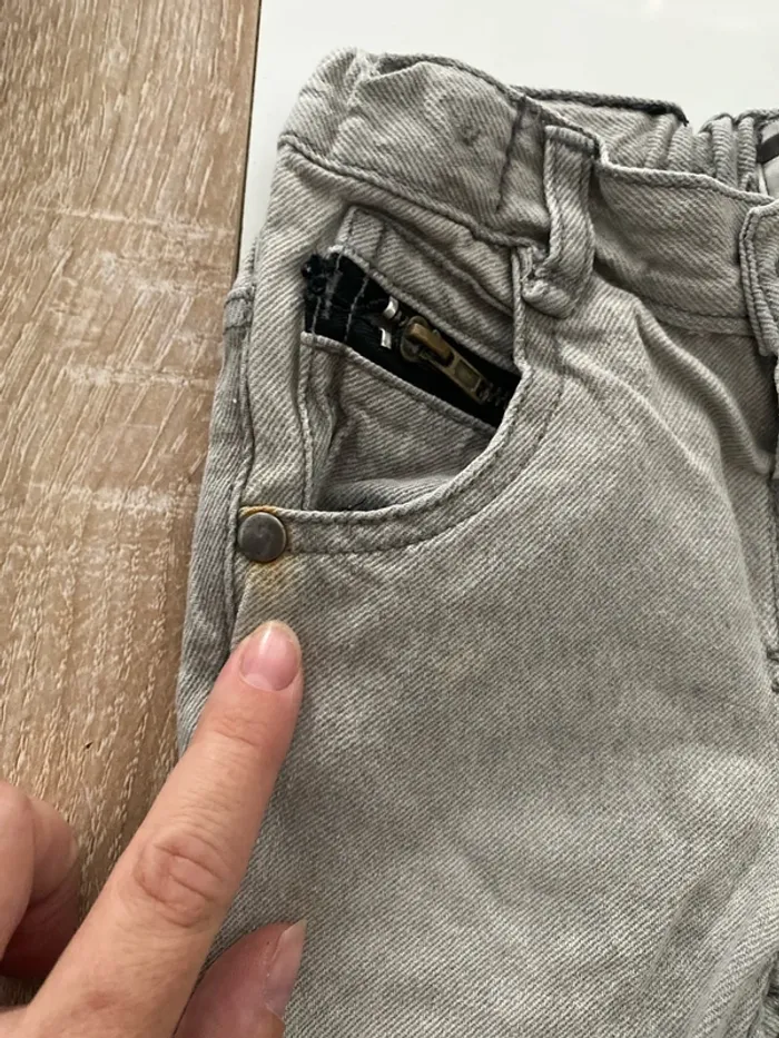 Jeans gris 24 mois - photo numéro 3