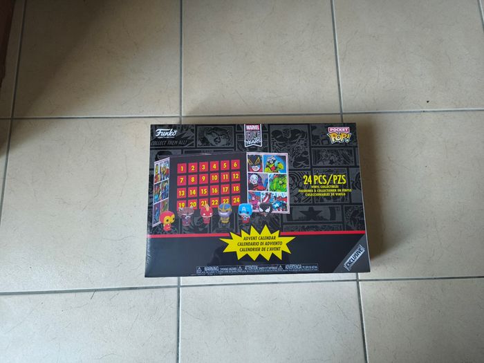 Calendrier de l'avent Funko Pop Marvel 80 years