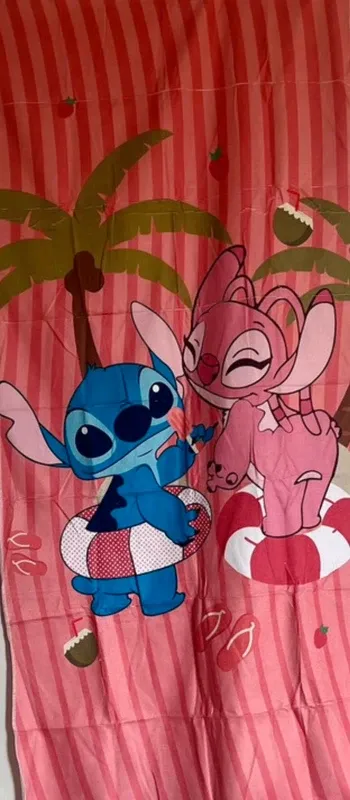 Stitch drap de bain 60x130