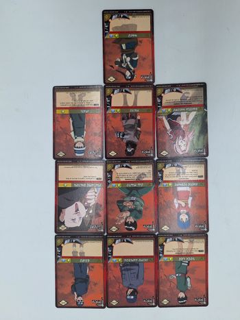 Lot 61 : 10 x Naruto FR Vintage 2002
