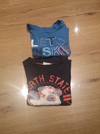 Lot 2 maillots manche longue