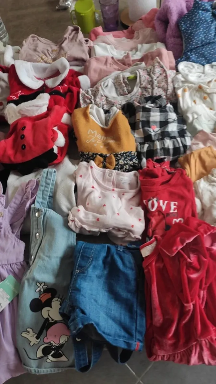 Lot vêtements bébé fille 18 mois hiver 🪾 - photo numéro 4