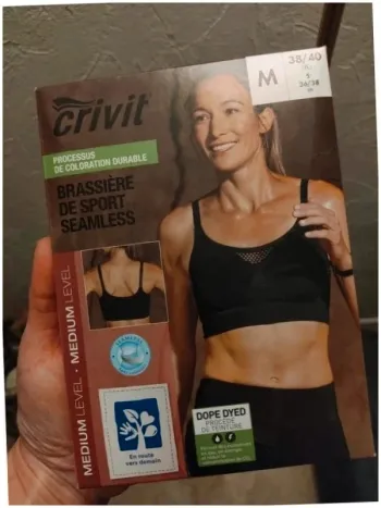 Brassière sport femme taille M