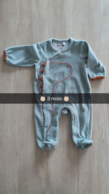 Pyjama taille 3 mois