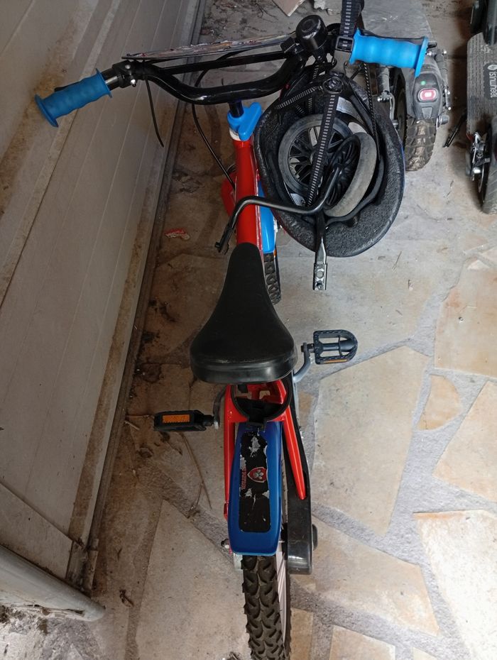 Vélo enfant pat patrouille 14 pouces - photo numéro 2