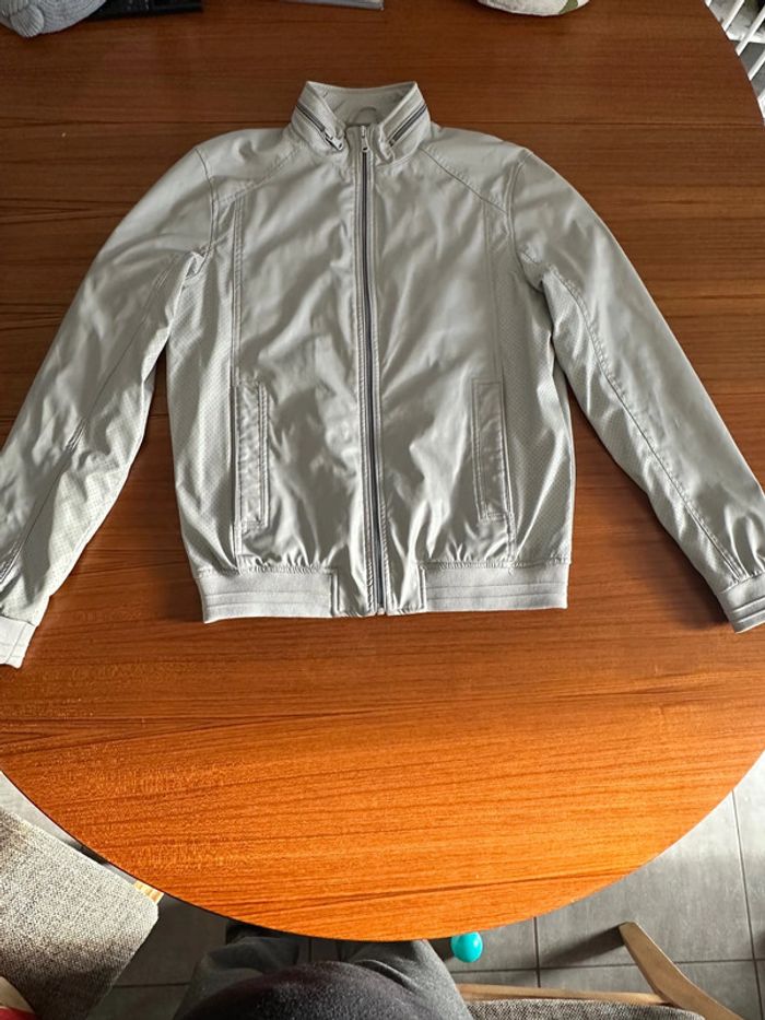 Veste celio en sky grise