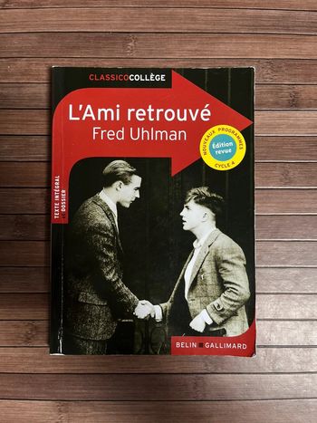 Livre L’Ami retrouvé