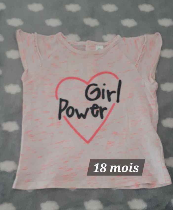 T shirt baby tex 18 mois
