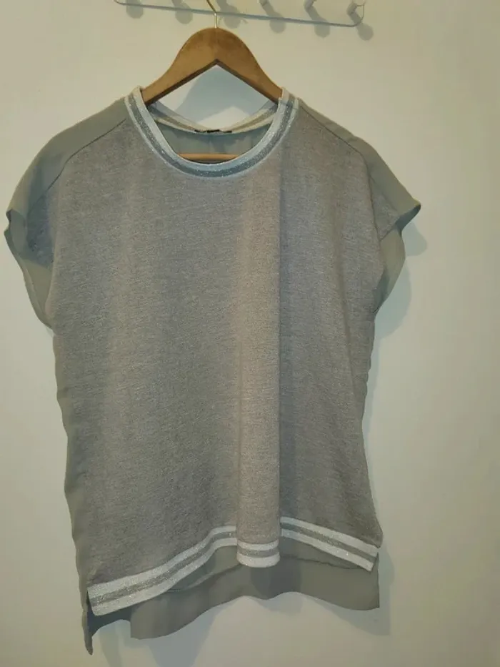 T shirt bi Matière - photo numéro 5