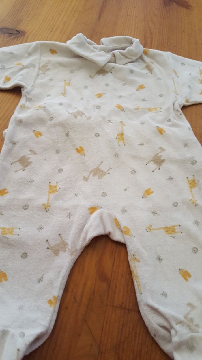 Pyjama velours 3 mois