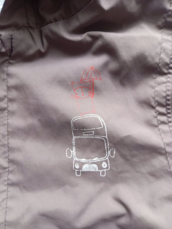 Manteau léger/coupe vent garçon 3 mois - photo numéro 2