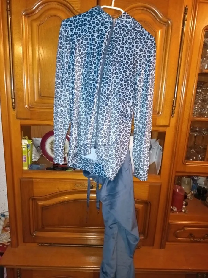 Pyjama en velours 2 pièces femme taille 40 42